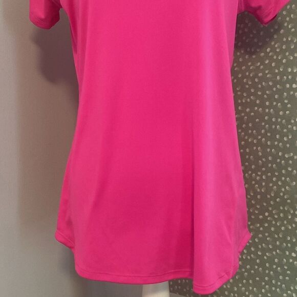 Vineyard Vines Performance Pink Lightweight Short Sleeve Athletic Top Size Small - Picture 3 of 7